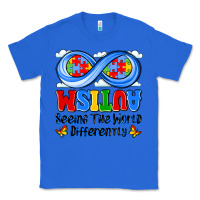 True Royal autism infinity seeing the world differently Classic Tee - JahusDesignShop
