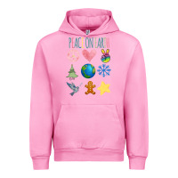 Fuchsia Pink PEACE ON EARTH Urban Hoodie - Bettercallsaul