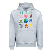 Heather Grey PEACE ON EARTH Urban Hoodie - Bettercallsaul
