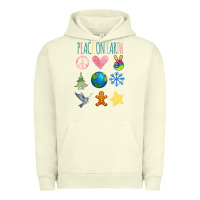 Pigment Pistachio PEACE ON EARTH Urban Hoodie - Bettercallsaul
