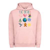 Pigment Salmon PEACE ON EARTH Urban Hoodie - Bettercallsaul