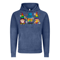 Vintage Denim pride gnomies Vintage Hoodie - texasbilliewilder