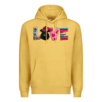 Antique Gold belted galloway Premium Hoodie - AdoDesignShop