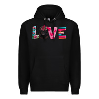 Black belted galloway Premium Hoodie - AdoDesignShop