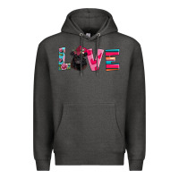 Charcoal Heather belted galloway Premium Hoodie - AdoDesignShop