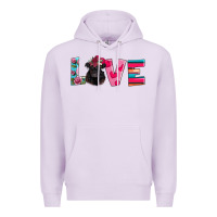 Lilac belted galloway Premium Hoodie - AdoDesignShop