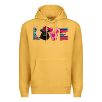 Mustard belted galloway Premium Hoodie - AdoDesignShop