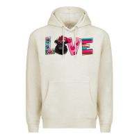 Oatmeal Heather belted galloway Premium Hoodie - AdoDesignShop