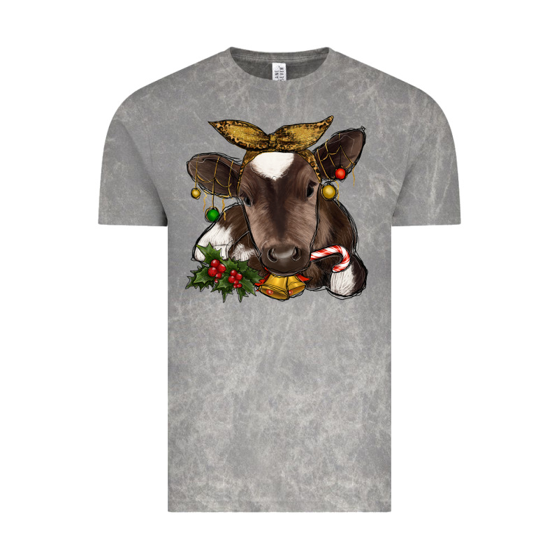 Christmas Baby Cow Vintage Tee by RanaPortraitStore | Teevron