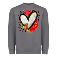 Storm fruits and volleyball heart Heavyweight Sweatshirt - Zillion Design Studio