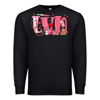 Black lvn licensed vocational nurse valentine's day Premium Sweatshirt - MaliasSmallBusiness
