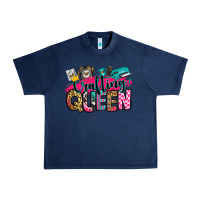Navy crafting queen Urban Heavy Tee - Zillion Design Studio