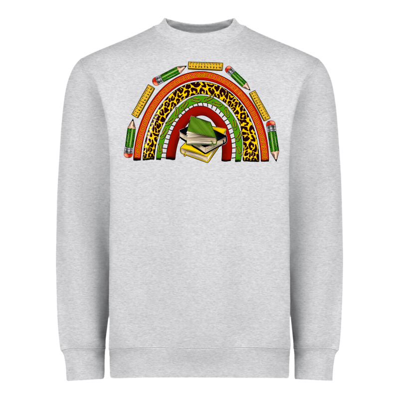 Black History Teacher Rainbow Heavyweight Sweatshirt by texasbilliewilder | Teevron