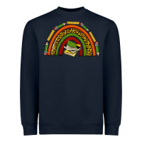 Navy black history teacher rainbow Heavyweight Sweatshirt - texasbilliewilder