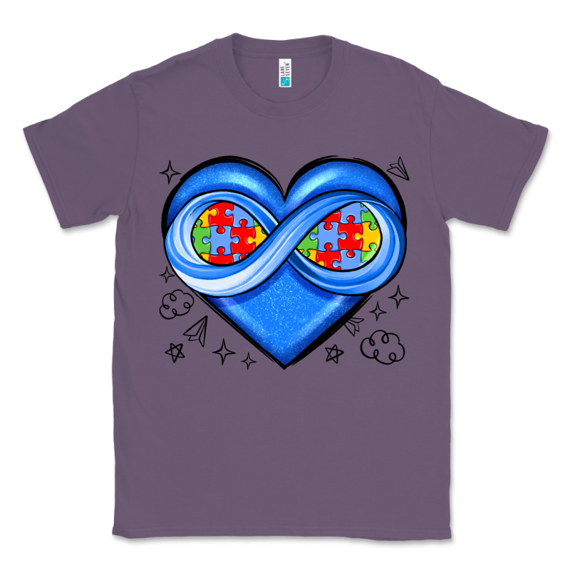 Infinity Heart Autism Awareness Classic Tee by JahusDesignShop | Teevron