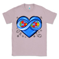 Lilac infinity heart autism awareness Classic Tee - JahusDesignShop