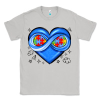 Moon Dust infinity heart autism awareness Classic Tee - JahusDesignShop