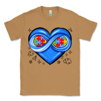 Toasted Coconut infinity heart autism awareness Classic Tee - JahusDesignShop
