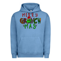 Pigment Pebble Blue Merry Grinch Mas Urban Hoodie - Bettercallsaul