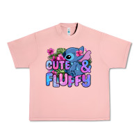Salmon cute and fluffy stitch Urban Heavy Tee - Zillion Design Studio