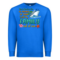 True Royal there's nowhere else i'd rather be than with my fa Premium Sweatshirt - MaliasSmallBusiness