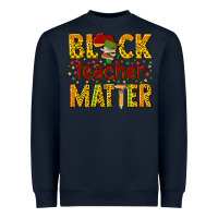 Navy black teacher matter Heavyweight Sweatshirt - texasbilliewilder
