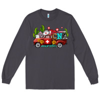 Smoke cna nurse truck with cactus and sunflowers Long Sleeve Tee - AdoDesignShop