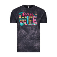 Cloud Black doctor wife Vintage Tee - Zillion Design Studio