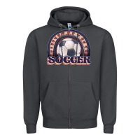 Smoke soccer rainbow Zipper Hoodie - JahusDesignShop