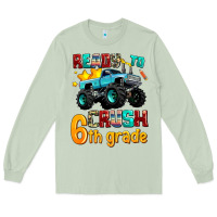 Matcha ready to school crush 6th grade Long Sleeve Tee - AdoDesignShop