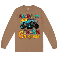 Toasted Coconut ready to school crush 6th grade Long Sleeve Tee - AdoDesignShop