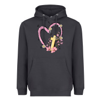 Smoke heart cross Heavyweight Hoodie - MaliasSmallBusiness