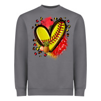 Storm fruits and softball heart Heavyweight Sweatshirt - Zillion Design Studio