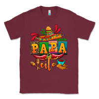 Burgundy papa cito cinco de mayo Classic Tee - AdoDesignShop