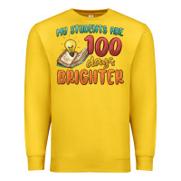 Lemon my students 100 days brighter Premium Sweatshirt - MaliasSmallBusiness
