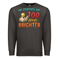 Smoke my students 100 days brighter Premium Sweatshirt - MaliasSmallBusiness