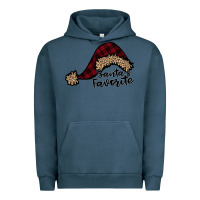 Pigment Midnight Navy Santas Favorite Urban Hoodie - Bettercallsaul