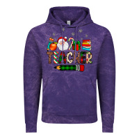 Cloud Purple teacher Christmas Vintage Hoodie - JahusDesignShop