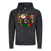 Vintage Black teacher Christmas Vintage Hoodie - JahusDesignShop