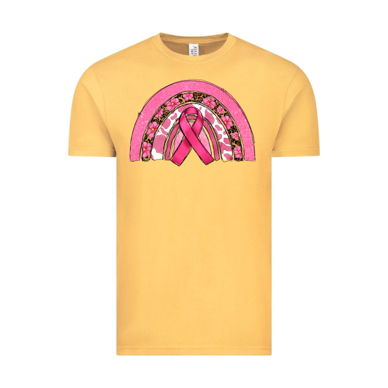 Breast Cancer Rainbow Vintage Tee by RanaPortraitStore | Teevron