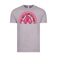 Vintage Zinc breast cancer rainbow Vintage Tee - RanaPortraitStore