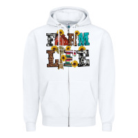 White western farm life Zipper Hoodie - Artiststas