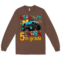 Chestnut ready to school crush 5th grade Long Sleeve Tee - AdoDesignShop