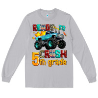 Moon Dust ready to school crush 5th grade Long Sleeve Tee - AdoDesignShop