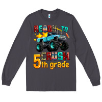 Smoke ready to school crush 5th grade Long Sleeve Tee - AdoDesignShop