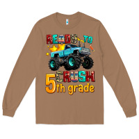 Toasted Coconut ready to school crush 5th grade Long Sleeve Tee - AdoDesignShop