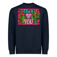 Navy stuck on you cactus Heavyweight Sweatshirt - RanaPortraitStore