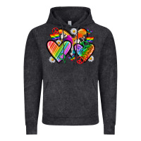 Pride Hearts Vintage Hoodie | Teevron