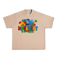 Burro different is beautiful autism stitch Urban Heavy Tee - Zillion Design Studio