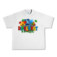 Different Is Beautiful Autism Stitch Urban Heavy Tee | Teevron